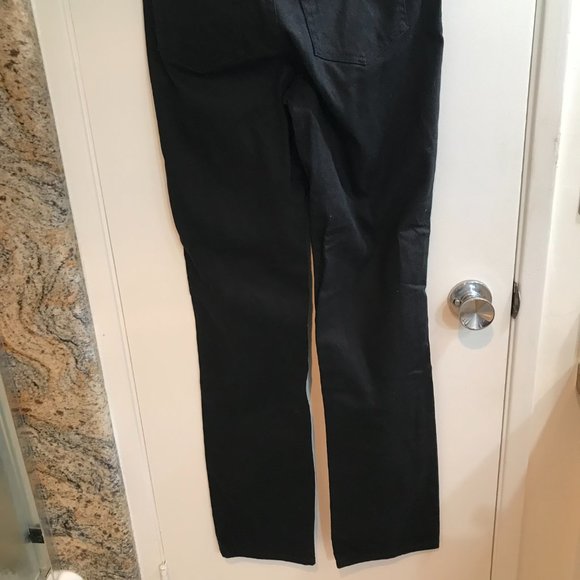 Boston Proper , Jet Black, Paris Straight Leg Jeans, size 4 - Picture 3 of 4